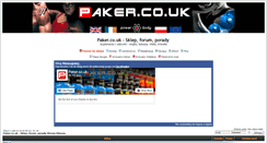 Desktop Screenshot of forum.paker.co.uk
