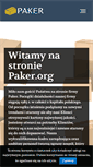 Mobile Screenshot of paker.org