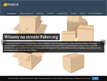 Tablet Screenshot of paker.org